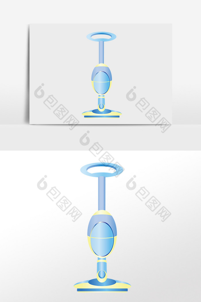 日常生活电器手柄吸尘器插画图片图片