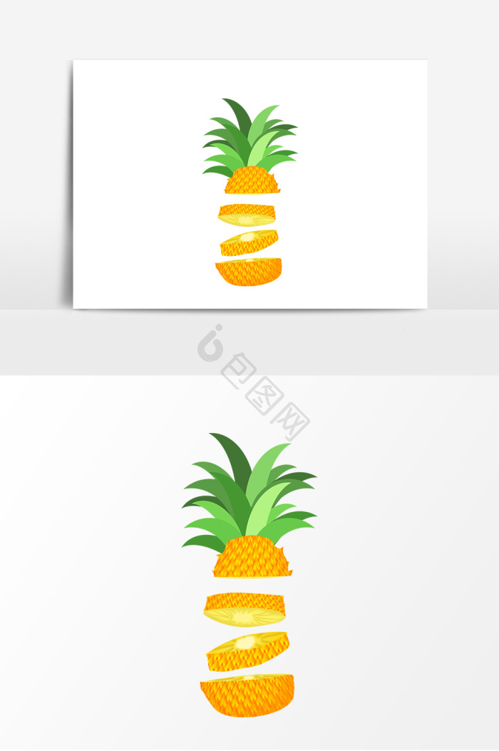 凤梨插画图片下载-包图网