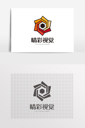 视觉传媒大气LOGO冲击力