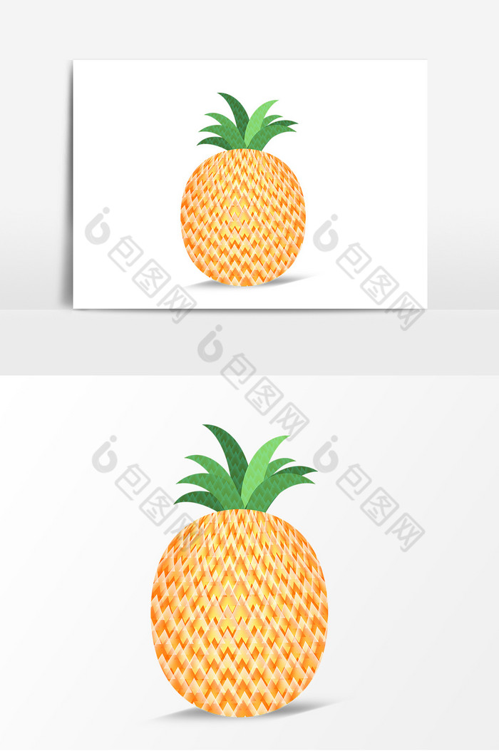 菠萝批发菠萝宣传菠萝灯箱图片