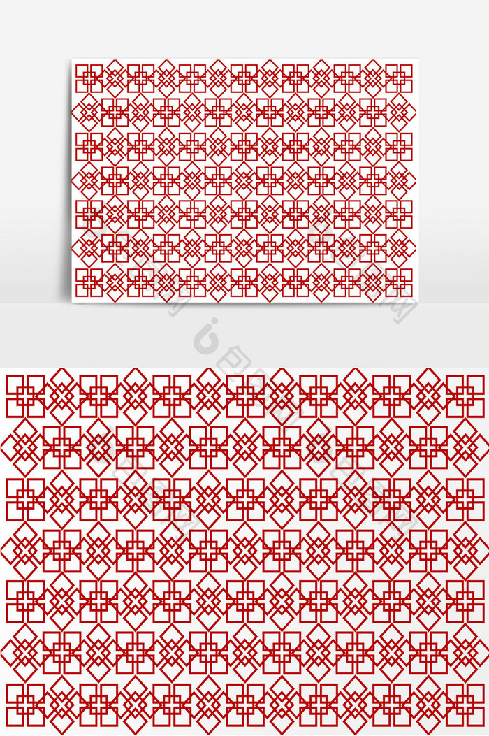 红色底纹壁纸矢量元素