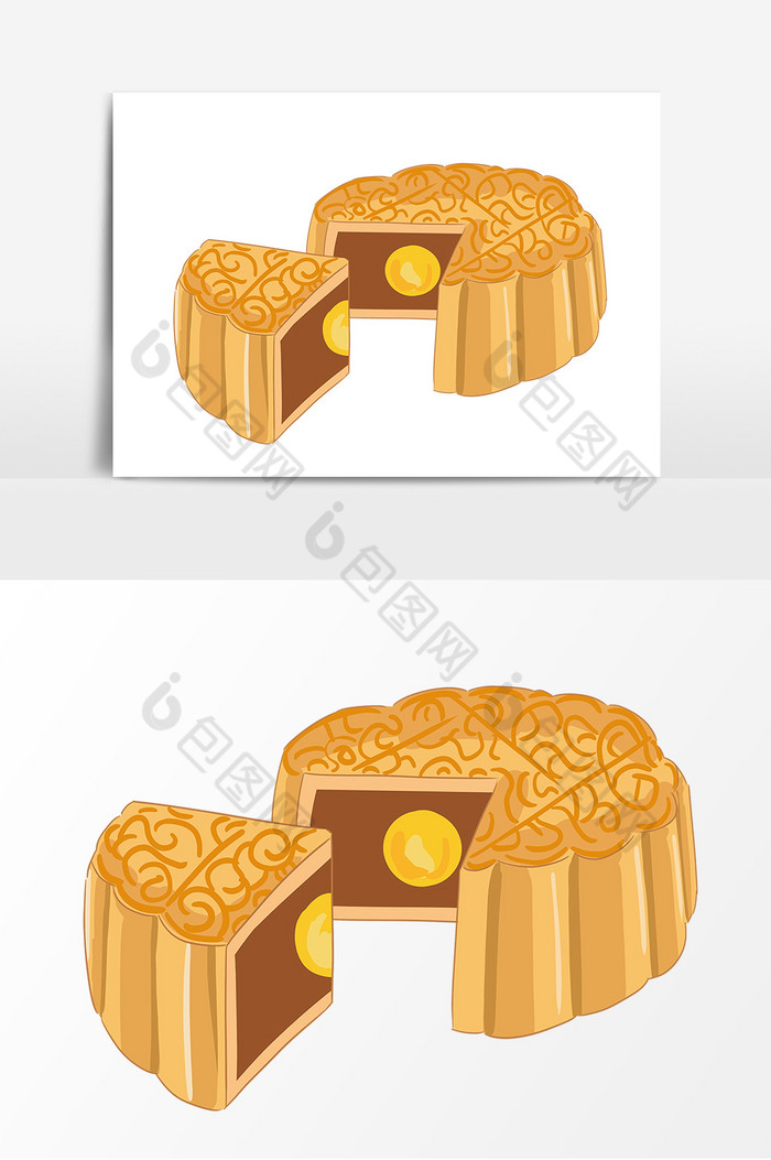 月饼形象图片图片