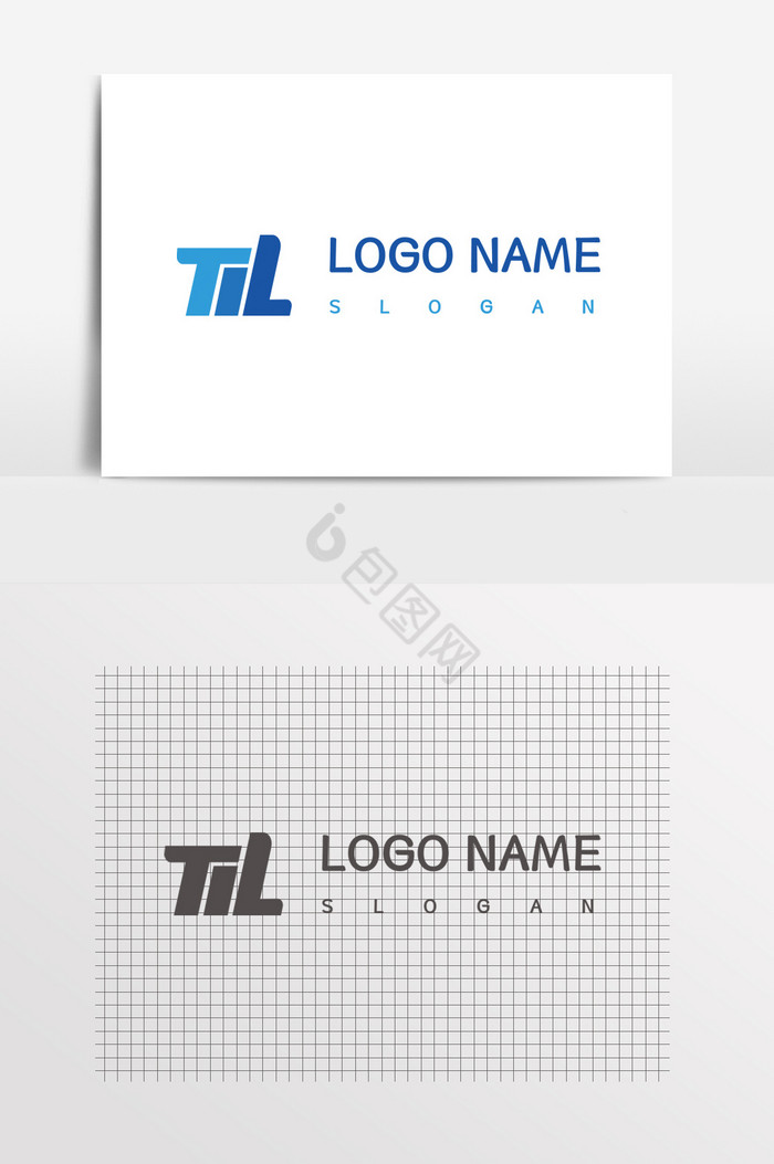 科技字母TIL标志LOGO图片