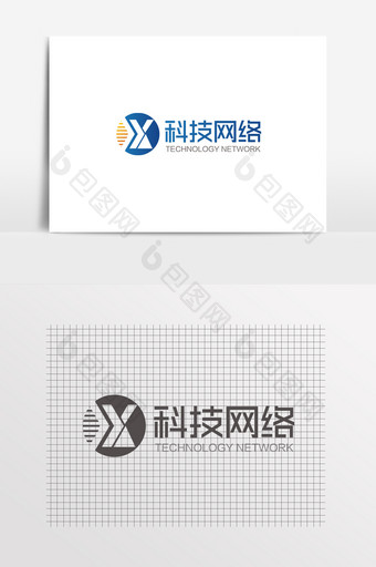 网络科技字母Z标志LOGO图片