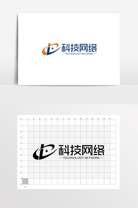 网络科技LOGO标志标识