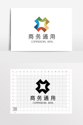 彩色商务标志大气LOGO