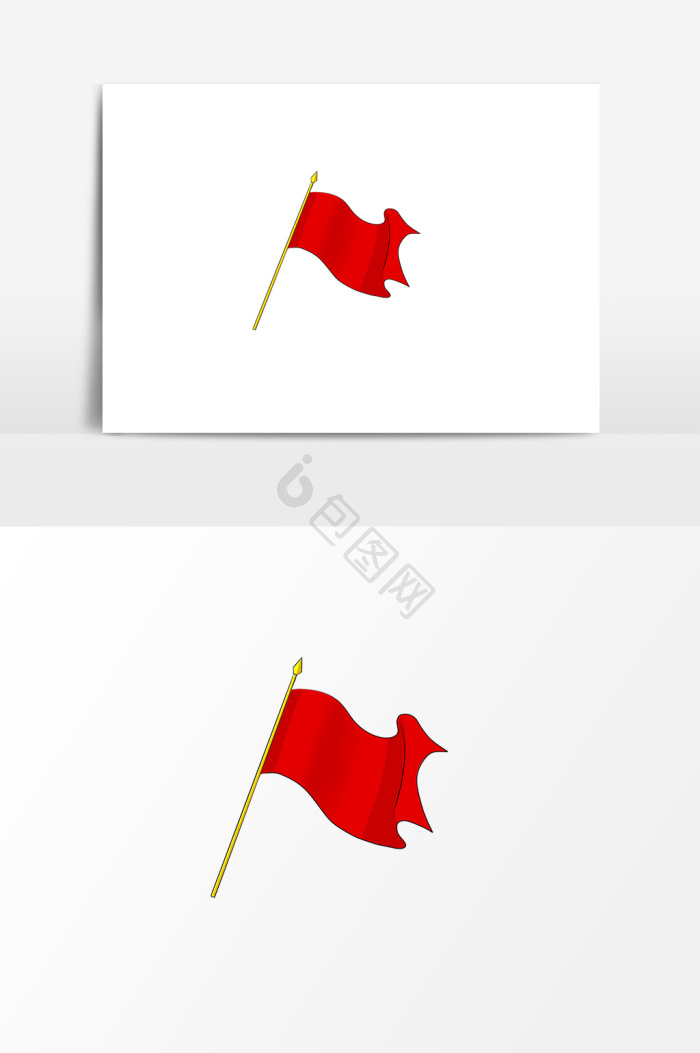 旗子摆动图片-旗子摆动素材免费下载-包图网