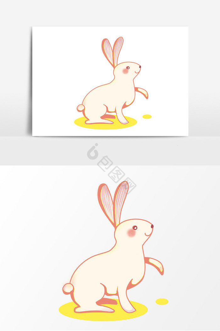 玉兔形象图片