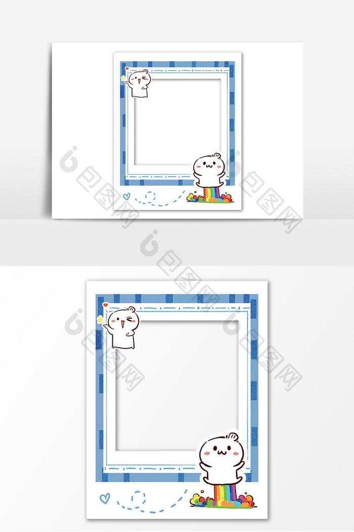 拍照框手举牌KT板道具相框集体照广告牌