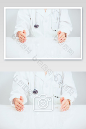 医护人员坐着双手打开动作图片