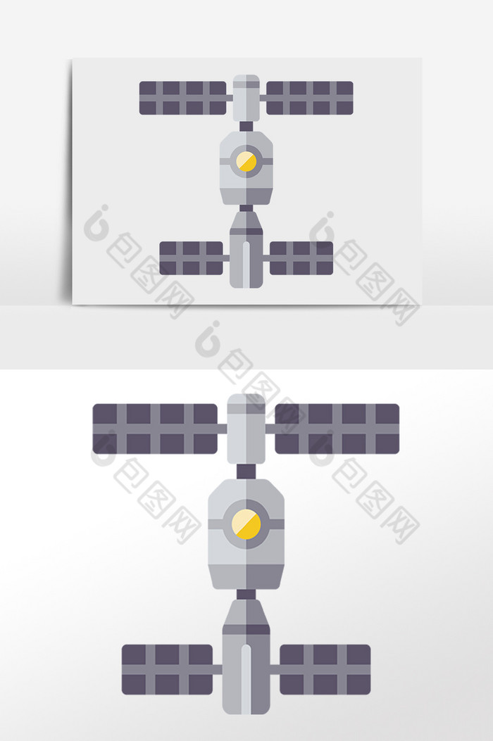 宇航航空太空搜索信号源插画图片图片