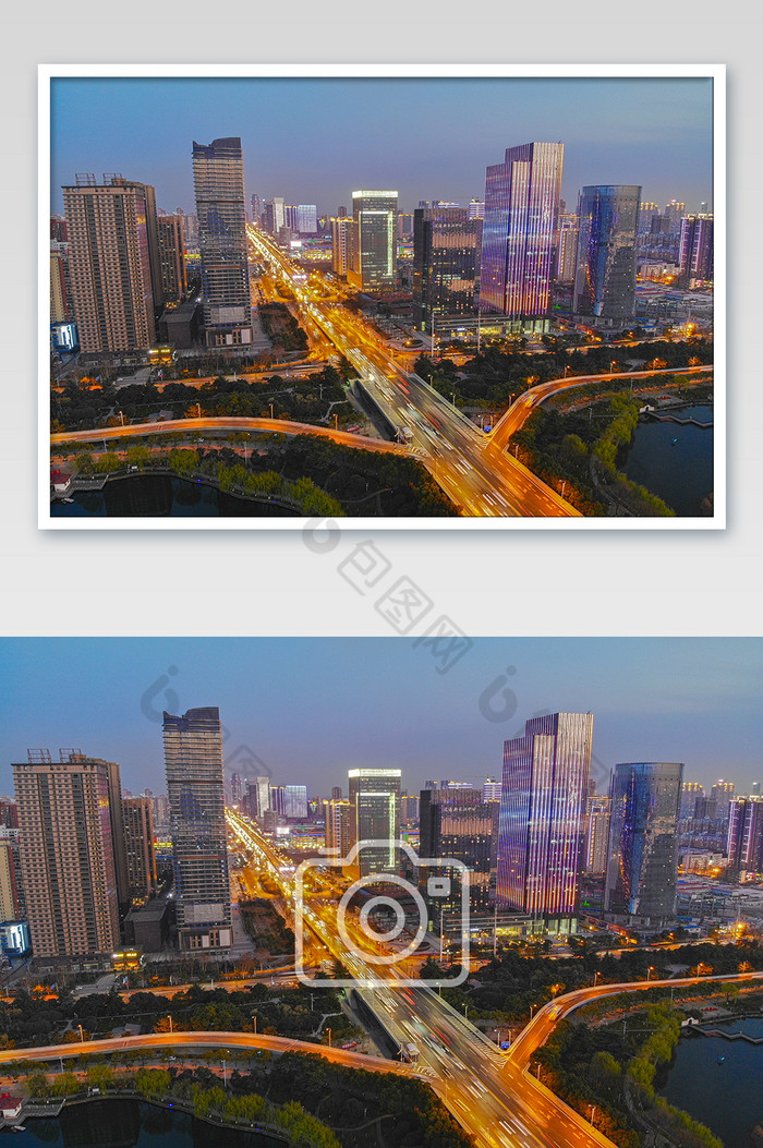 武汉长江二桥引桥城市风光摄影图片图片