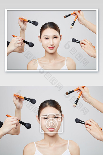 美容护肤修护保养宣传照图片