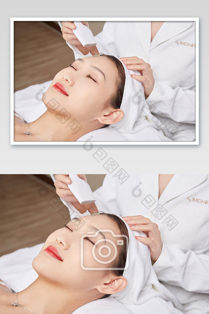 美容护肤保养修复皮肤电子器宣传照