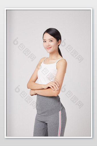 减肥瘦身运动锻炼减脂瘦型美女