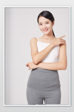 减肥瘦身减脂瑜伽运动锻炼美女