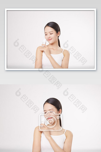 美容护肤保养化妆品展示宣传照图片