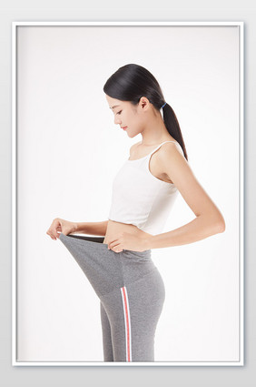 减肥瘦身运动健身锻炼美女