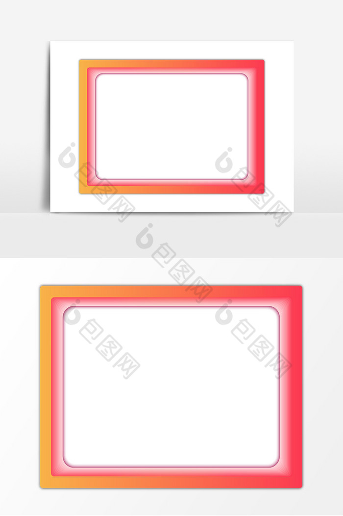 相框边框叠加边框AI图片图片