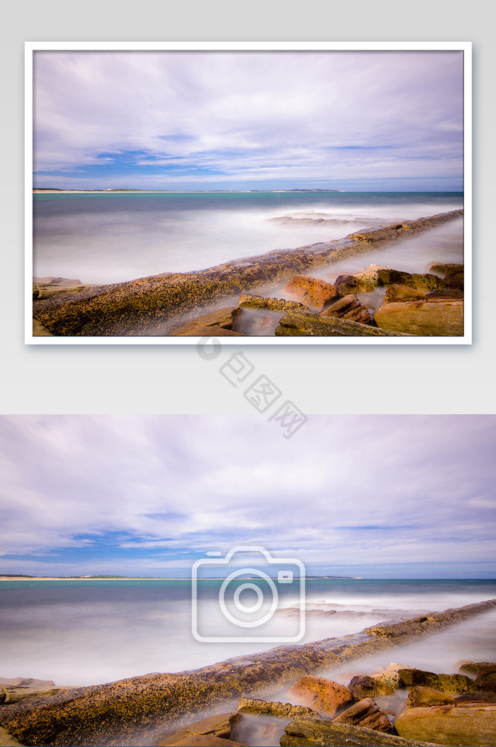 澳大利亚悉尼克罗纳拉海滩自然风光摄影图片