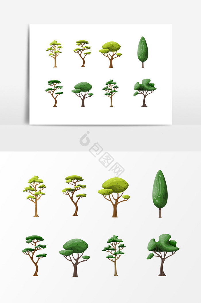 植物大树绿树图片