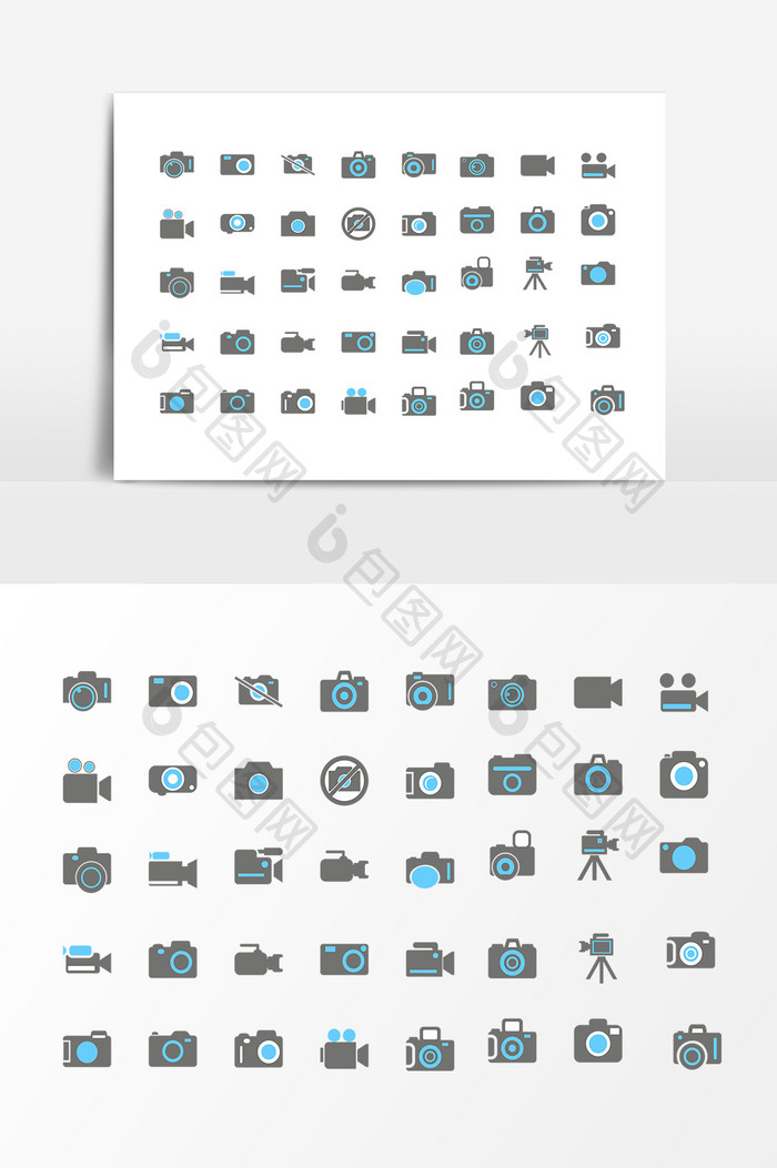 摄影摄像录像相机设计素材