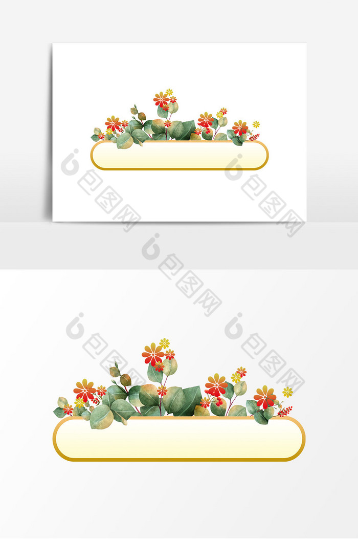 植物花朵边框图片图片
