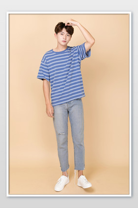 男装装全身照人像