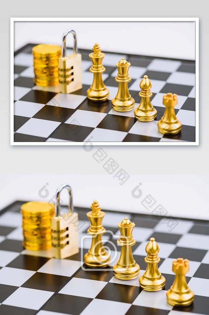 国际象棋金融风格图片背景