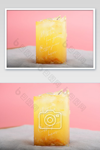 清凉的的金橘柠檬果汁摄影图图片