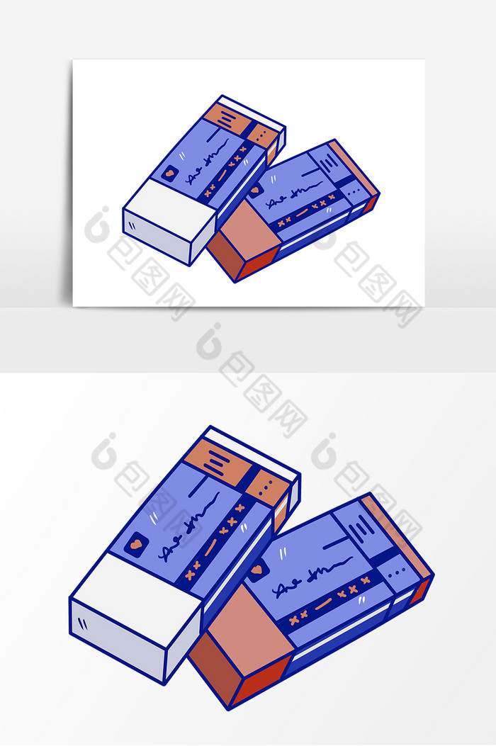 橡皮办公用具图片图片