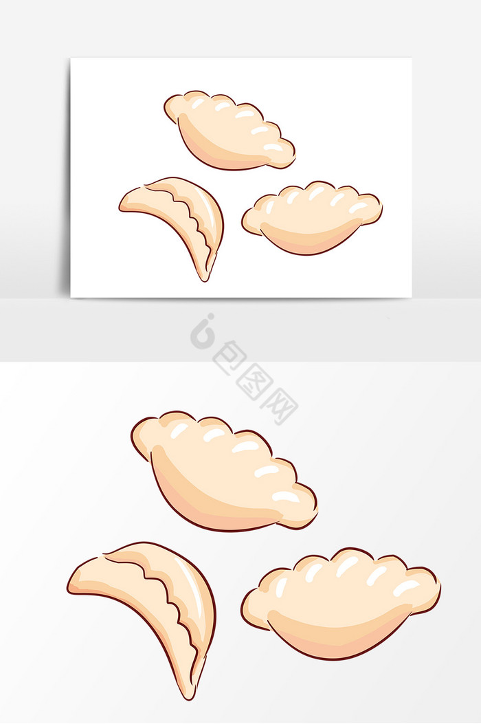 饺子形象图片