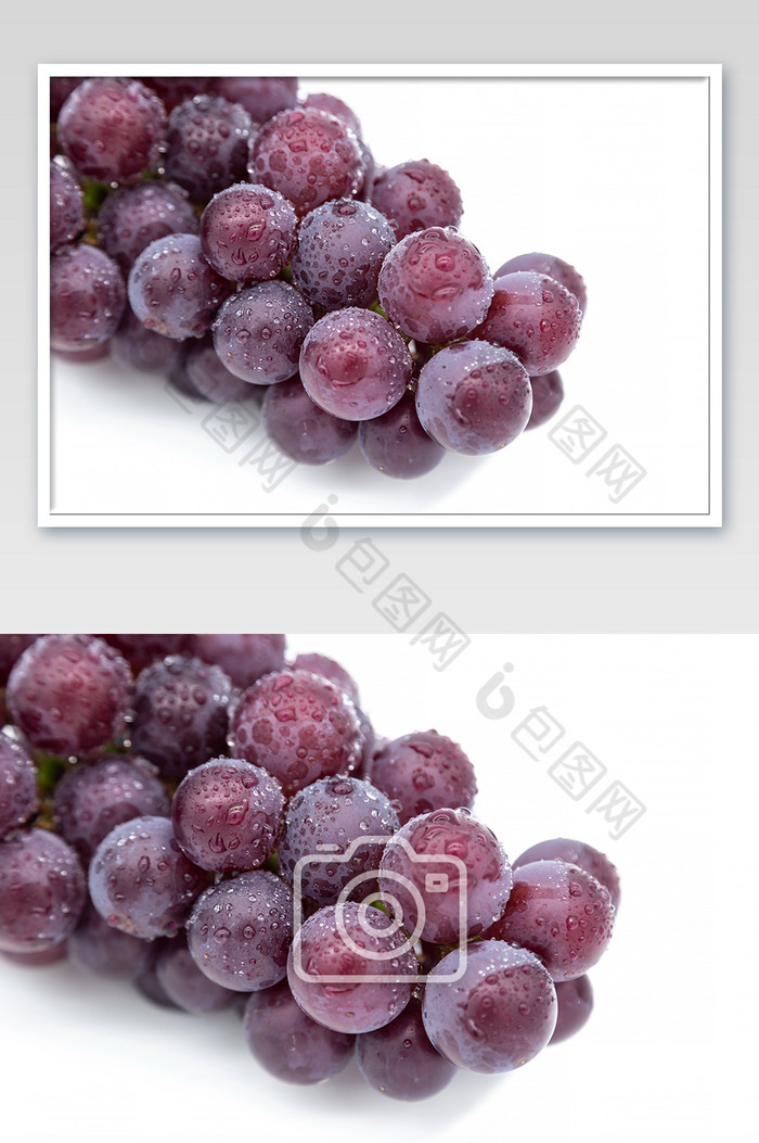 高清水果紫色葡萄摄影图片图片
