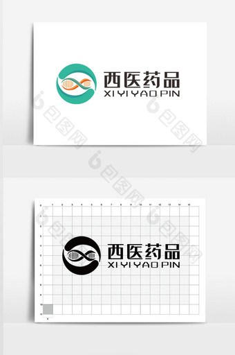 西药 保健品 细胞 logo vi图片