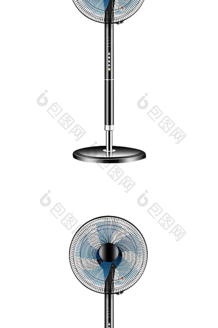 电风扇家用落地扇静音摇头电商淘宝详情页