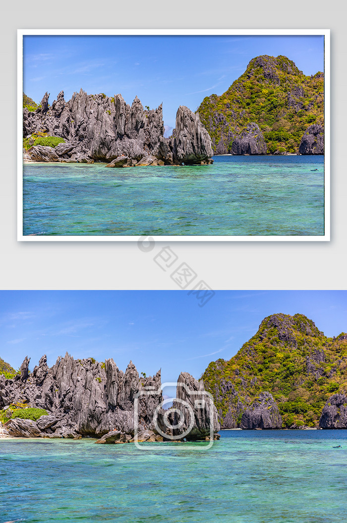 绝美东南亚爱妮岛岩石摄影图片