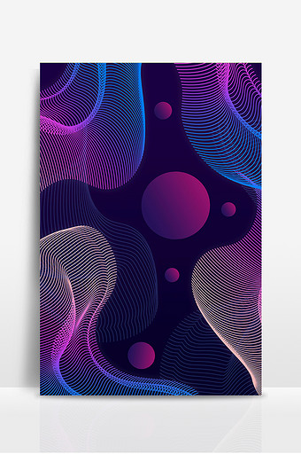 素材线条海报设计-素材线条设计图片-包图网