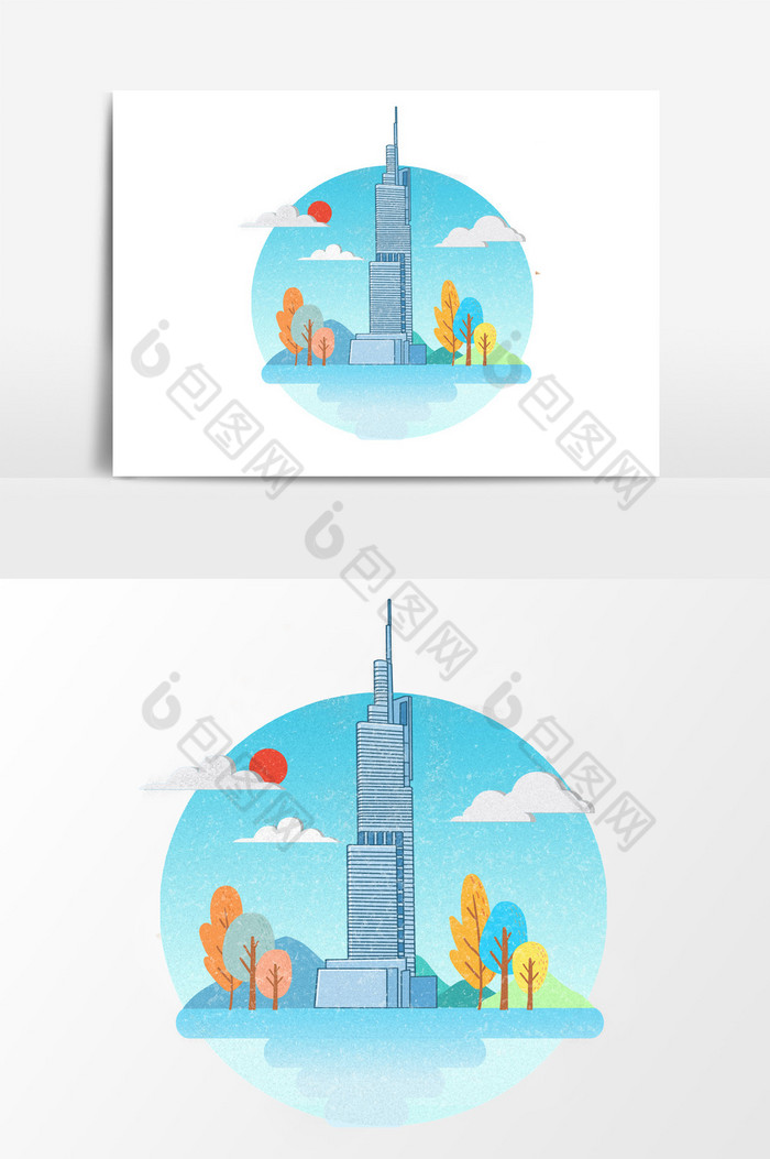 建筑紫峰大厦图片图片