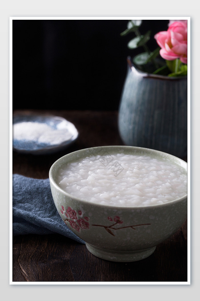 白米粥稀饭养生粥图片