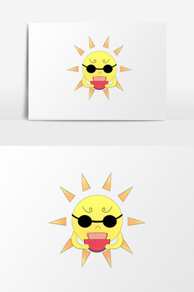 金色太阳吃西瓜