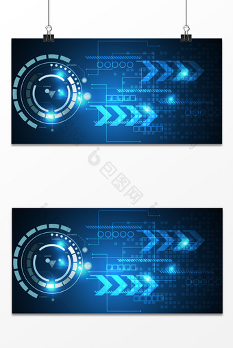商务科技科幻信息化背景图片