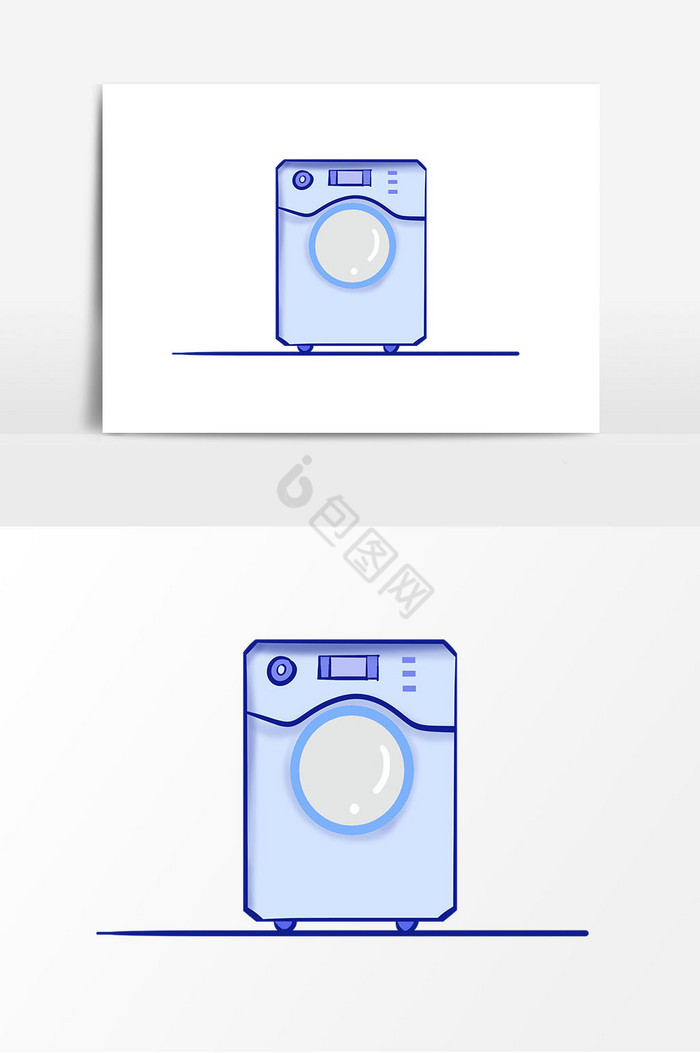 家用电器洗衣机图标图片