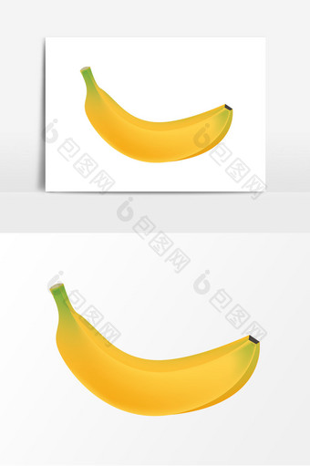 香蕉素材矢量元素图片