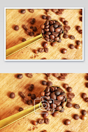 咖啡豆咖啡厅咖啡店咖啡海报广告