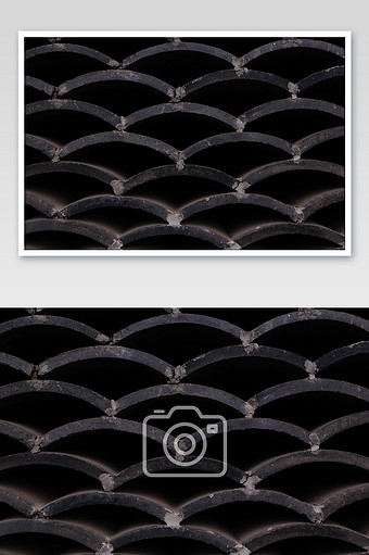 南楼古巷古建筑瓦片堆叠高清摄影图图片下载