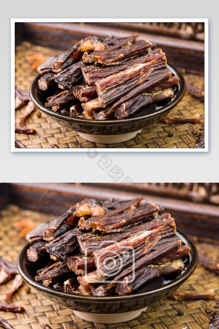 一碗牛肉干草原风味美味食物图片图片