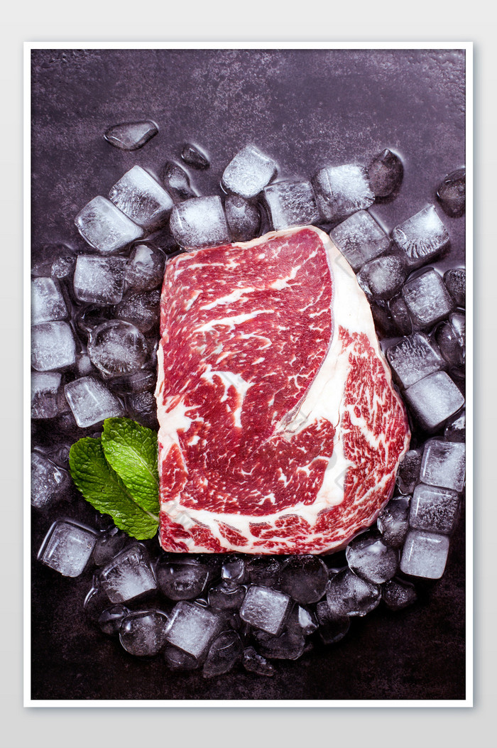 新鲜和牛牛排肉高清摄影图图片图片