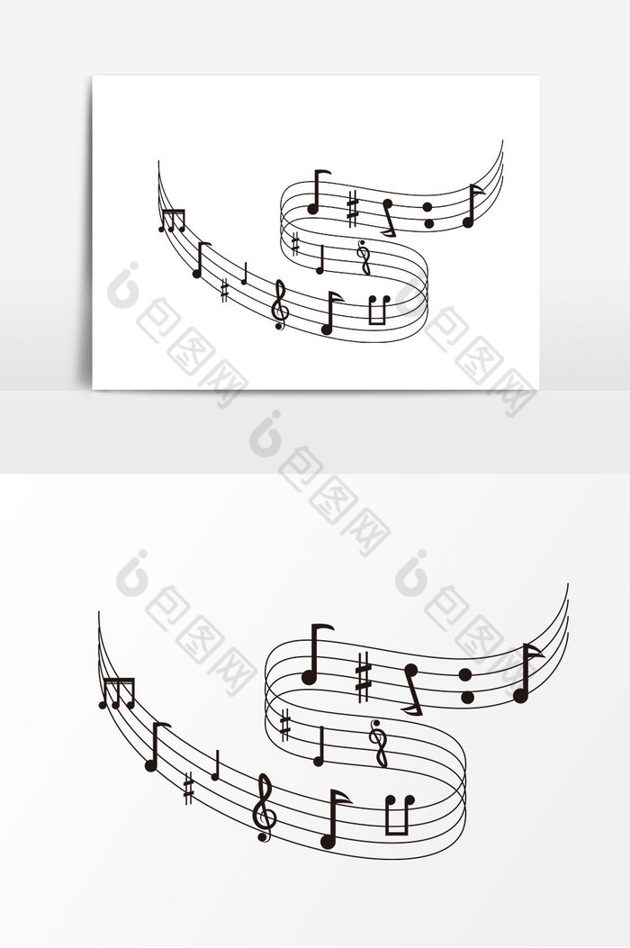 音符线条图片图片