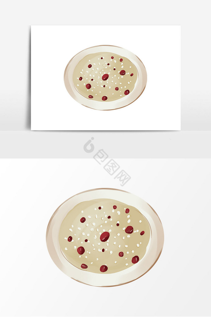 枸杞米糟汤图片
