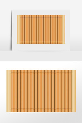 古代木质竹简卷轴插画